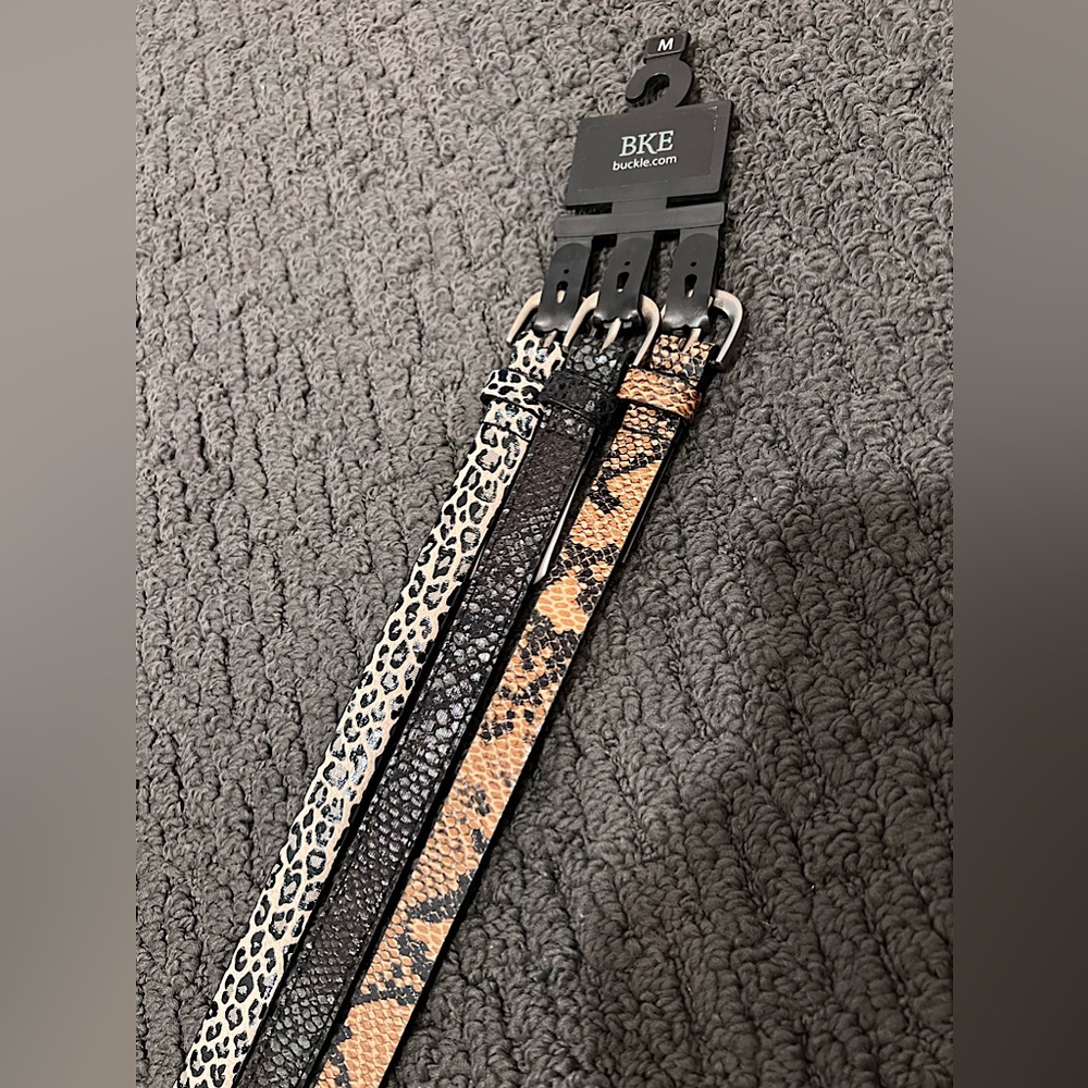 NWT Buckle Belts (3 pack)